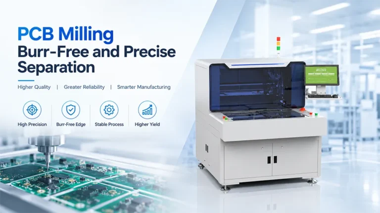 How PCB Milling Achieves Burr-Free and Precise PCB Separation