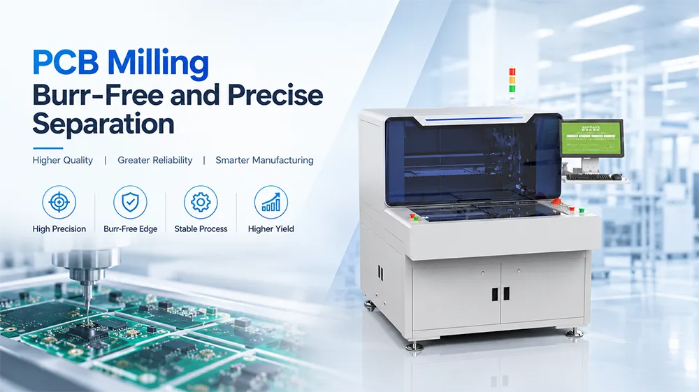 How PCB Milling Achieves Burr-Free and Precise PCB Separation