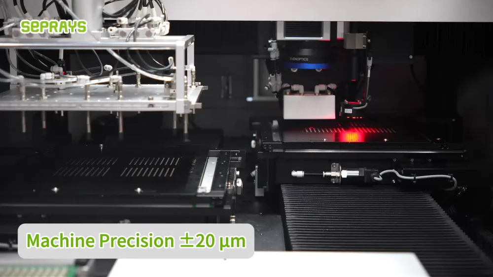Machine Precision +20 um