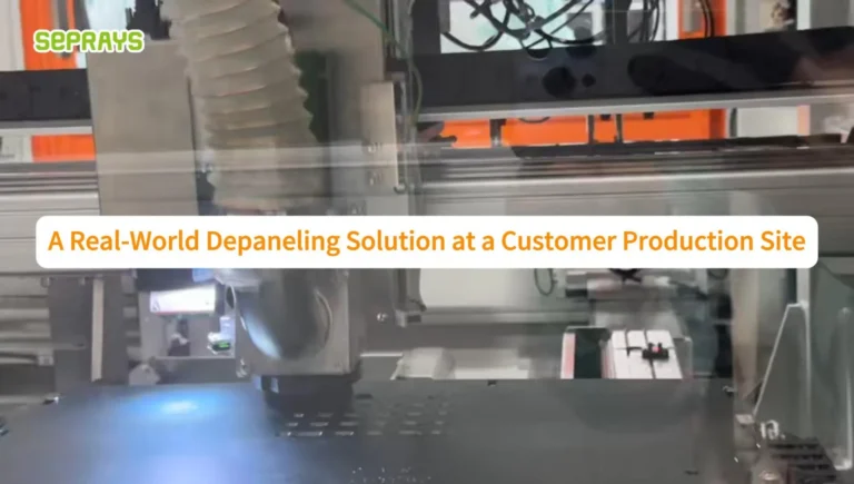 PCB Milling in Action A Real-World Depaneling Solution at a Customer Production Site