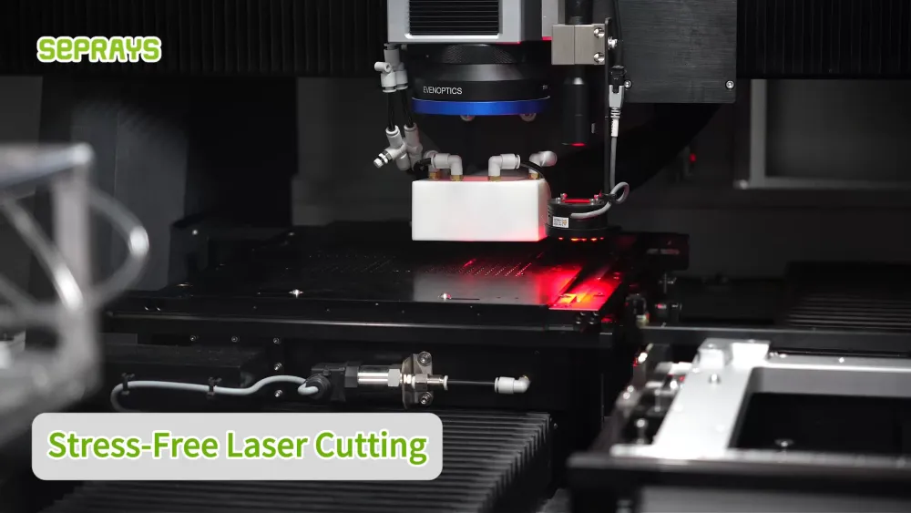 Stress-Free Laser Cutting