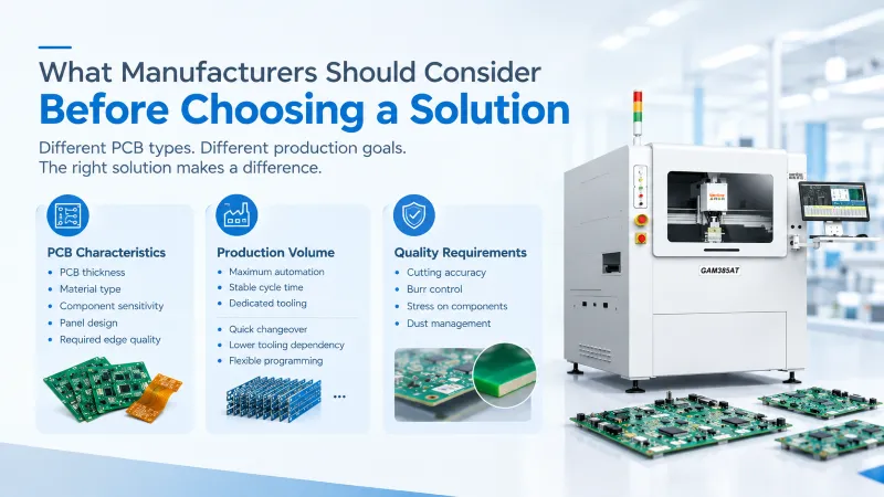 What Manufacturers Should Consider Before Choosing a Solution