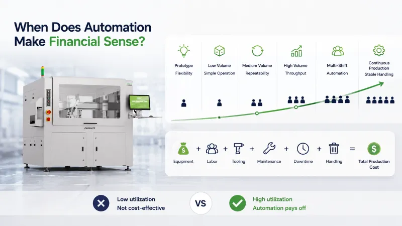 When Does Automation Make Financial Sense
