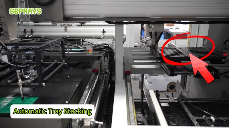 ZM400ATP Automatic Tray Stacking