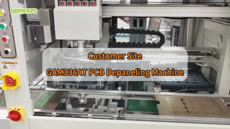 Inline PCB Depaneling in Action