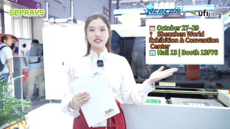 SEPRAYS at NEPCON ASIA 2026 A Look Inside the Shenzhen Exhibition